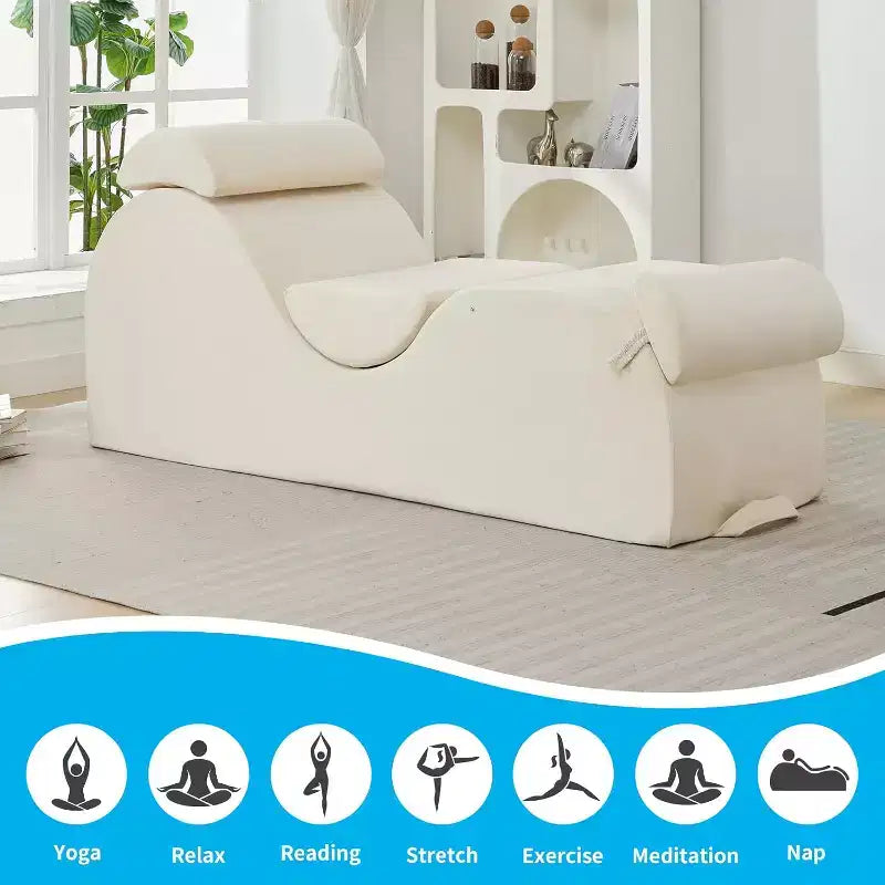 Chaise de yoga, chaise longue moderne pour le yoga