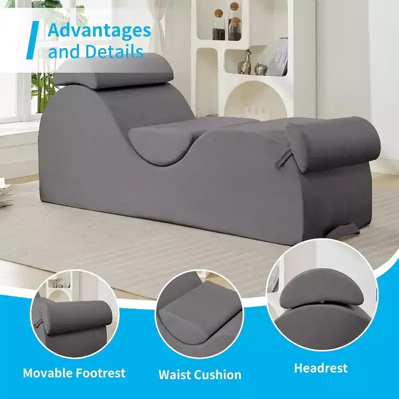 Chaise de yoga, chaise longue moderne pour le yoga