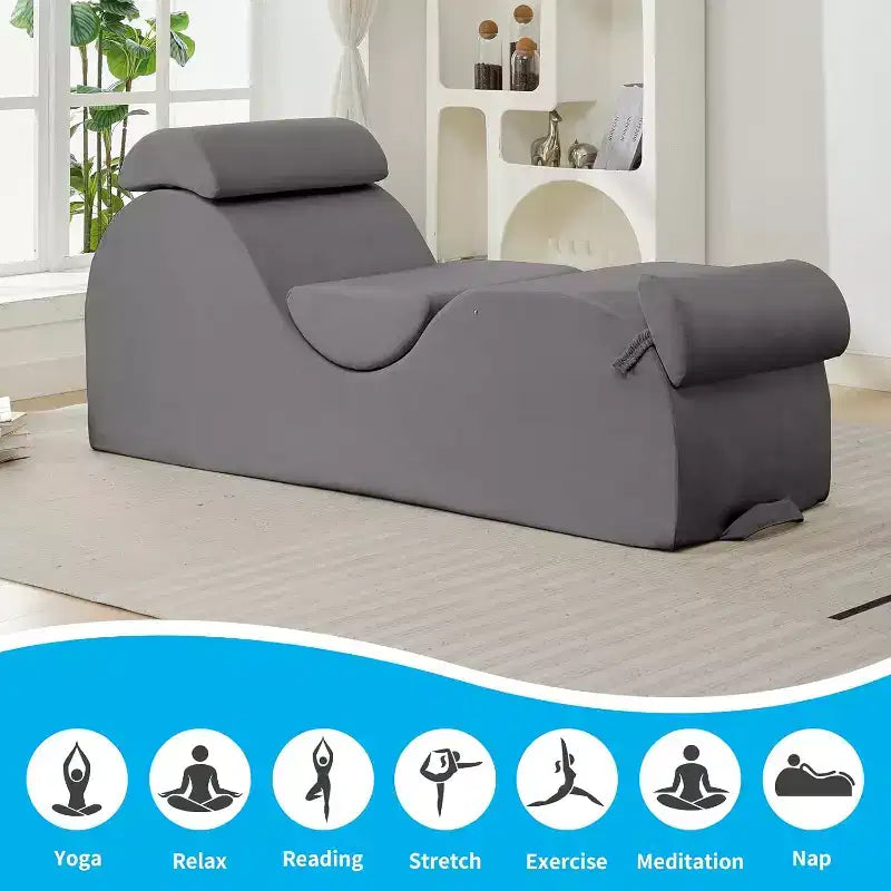 Chaise de yoga, chaise longue moderne pour le yoga