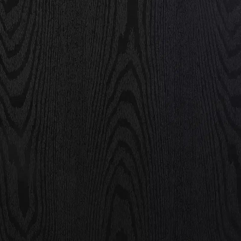 Meuble TV avec compartiment de rangement - Chêne Noir / Noyer Rustique