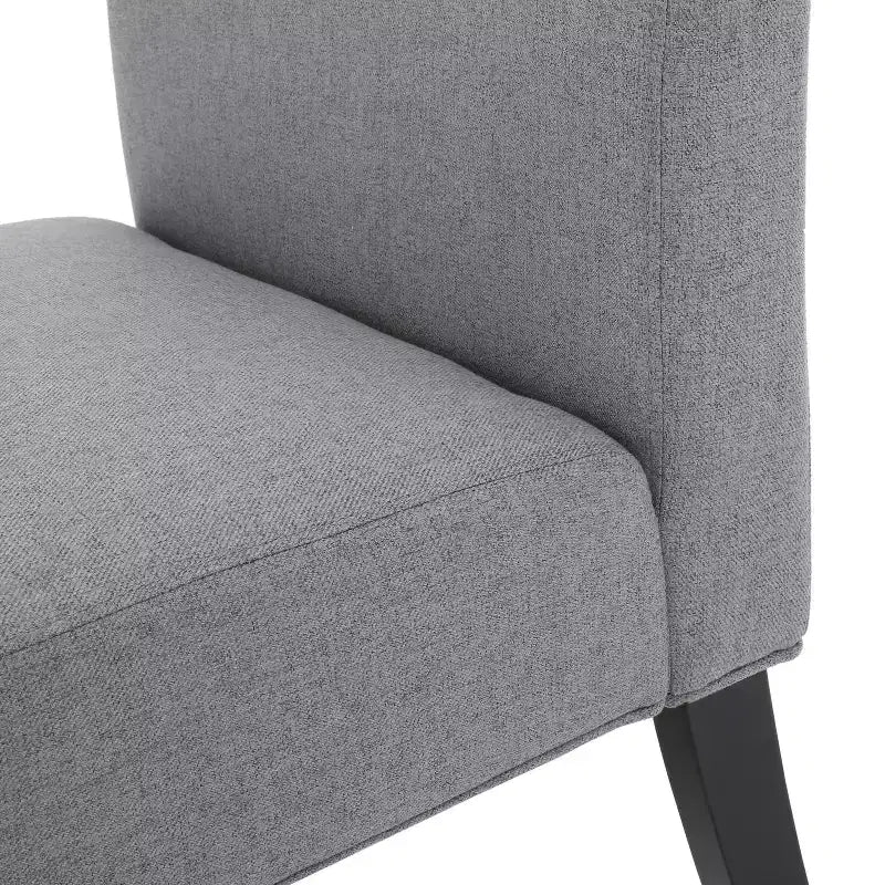 Fauteuil d'appoint rembourré avec pieds coniques – Plusieurs couleurs et motifs