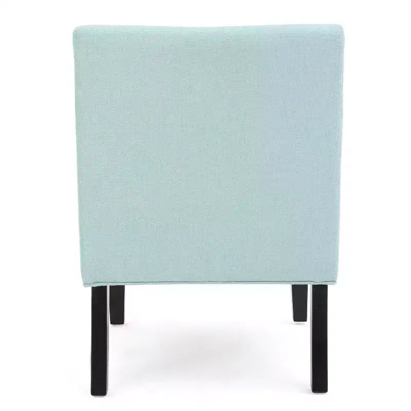 Fauteuil d'appoint rembourré avec pieds coniques – Plusieurs couleurs et motifs