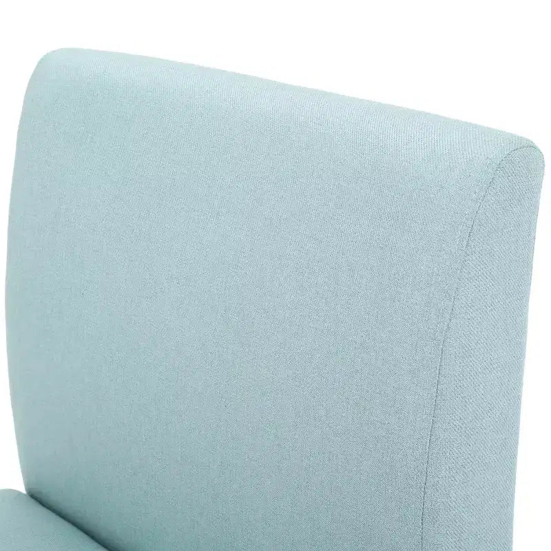Fauteuil d'appoint rembourré avec pieds coniques – Plusieurs couleurs et motifs