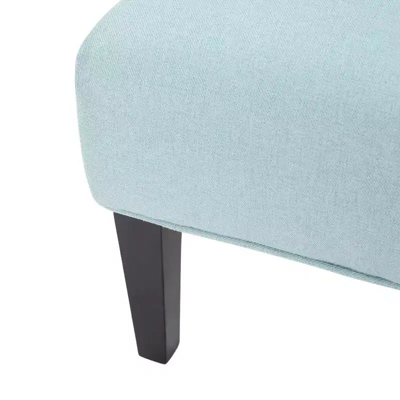 Fauteuil d'appoint rembourré avec pieds coniques – Plusieurs couleurs et motifs