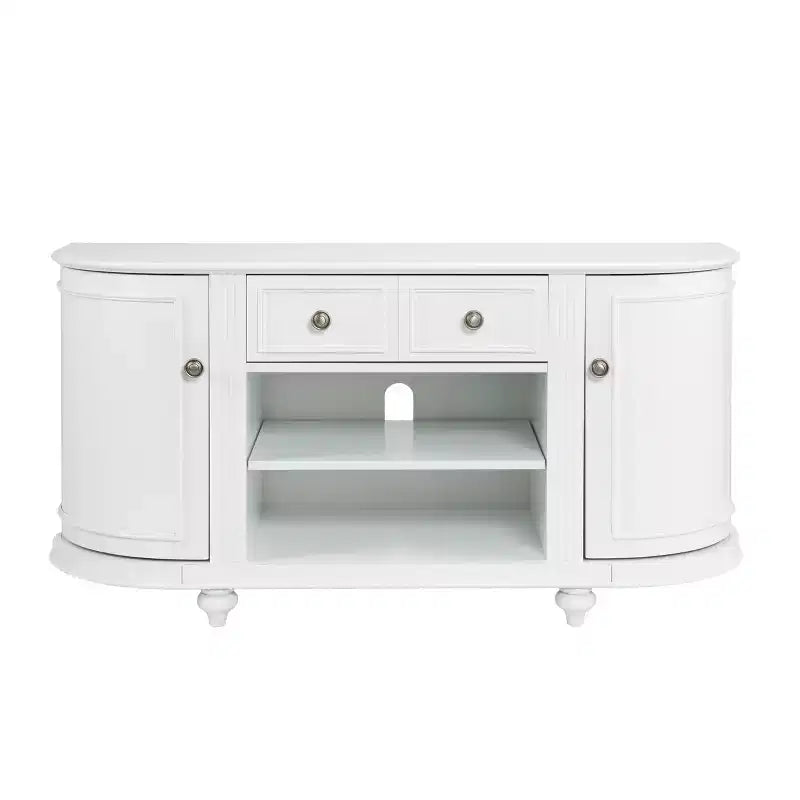 Dandridge White TV Stand - White - SEI