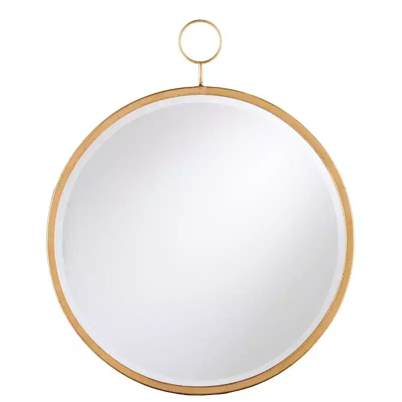 Lorena Decorative Wall Mirror - Gold - SEI